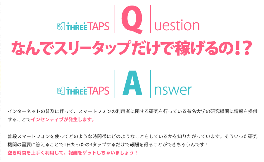 スリータップス概要